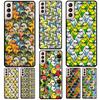Parrot Birds Cockatiel Phone Case For Samsung Galaxy S21 S20 FE S8 S9 S10 Note 10 Plus Note 20 S22 Ultra Cover