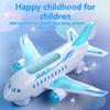 Airplane Toys for Kids,Bump & Go Action,Toddler Toy Airplane with LED Flashing Light, Music, Airplane Sound, Great Gift for Kids