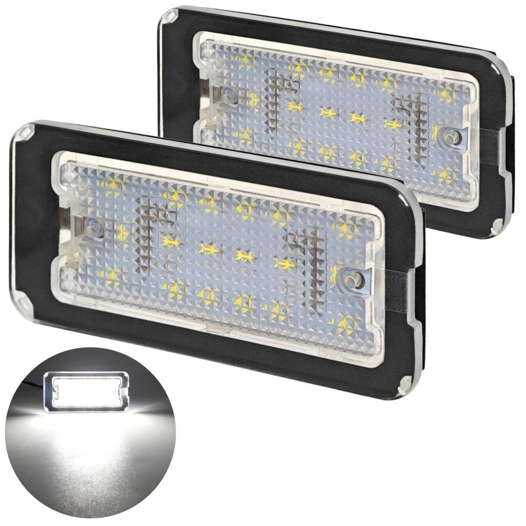 Fiat Compatible LED License Plate Lights, 2 Pcs Off-Road