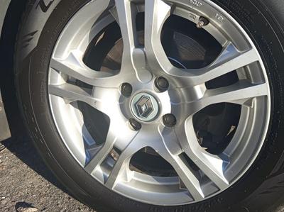 Wheel Caps Gray Ren60tur-sir (59mm X 55mm, 4 Pcs)