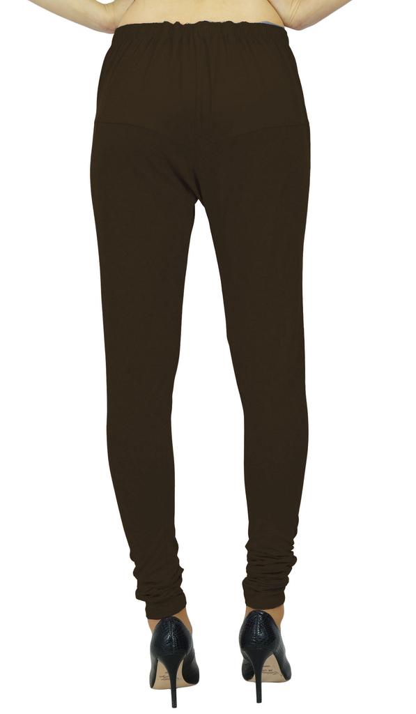 Atasi Women's Full Length Soft Cotton Leggings Stretchy Bottom Pants Free