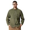 Tooling Shirt Jacket Men'S American Retro Heavy Cotton Long-Sleeved Shirt Loose Trendy Men'S Jacket