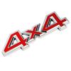 DSYCAR 1 st 3D Metall 4X4 Fyrhjulsdrift Bil Klistermärke Emblem