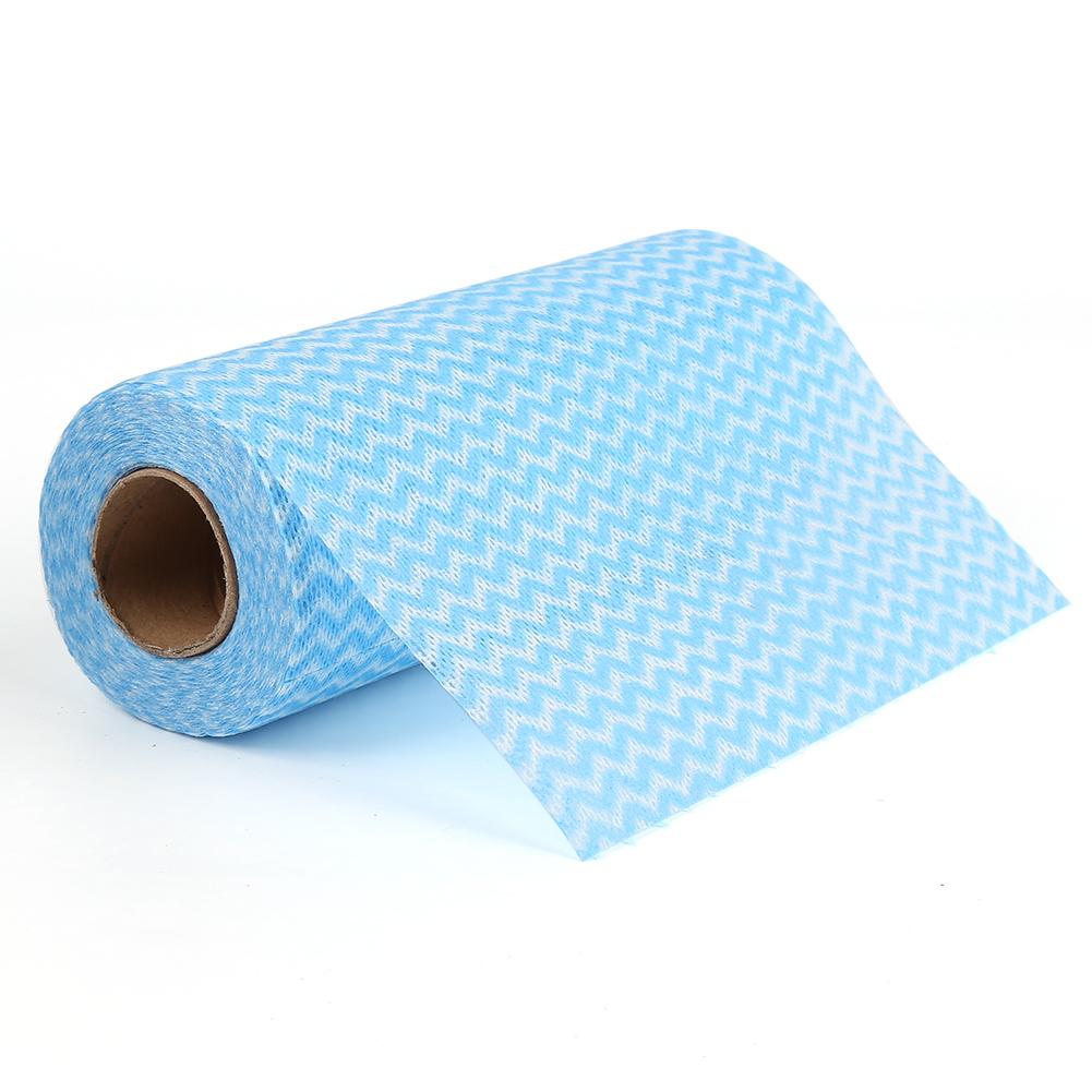Cloths Outils Wavy Cleaning Non Woven For Home Reusable Kitchen Accessories Kitchen Towel De Nettoyage Wet And 1 Roll