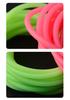 Set di Montature Tubolari Luminose BEYA: Ami e Filo da Pesca Fluorescenti con Manicotti in Silicone Super Luminosi per la Pesca Notturna