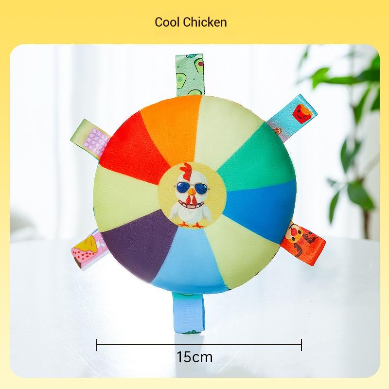 Dog Frisbee Toy Plush Sound Interactive Puppy Frisbee Teeth-Resistant Bite Frisbee Toy Pet Supplies