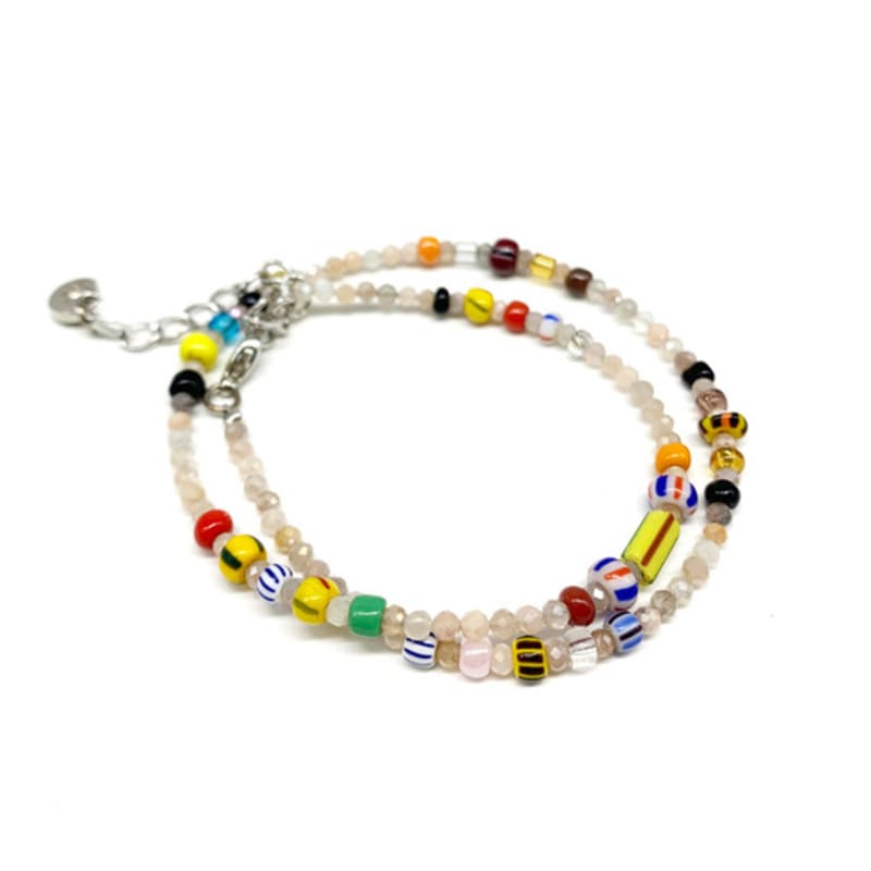 al rischa by Lupo Moroccan Moonstone bracelet & necklace