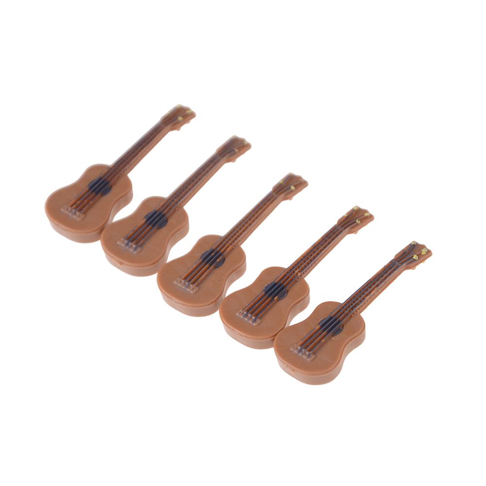 

1:12/1:24 миниатюрных музыкальных инструмента для кукольного домика, классическая гитара, домашний декор