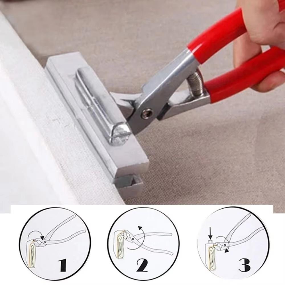 Alloy Canvas Tightening Pliers Red Shank Art Oil Paint Tool  Beginner Art Frame Making Supplies