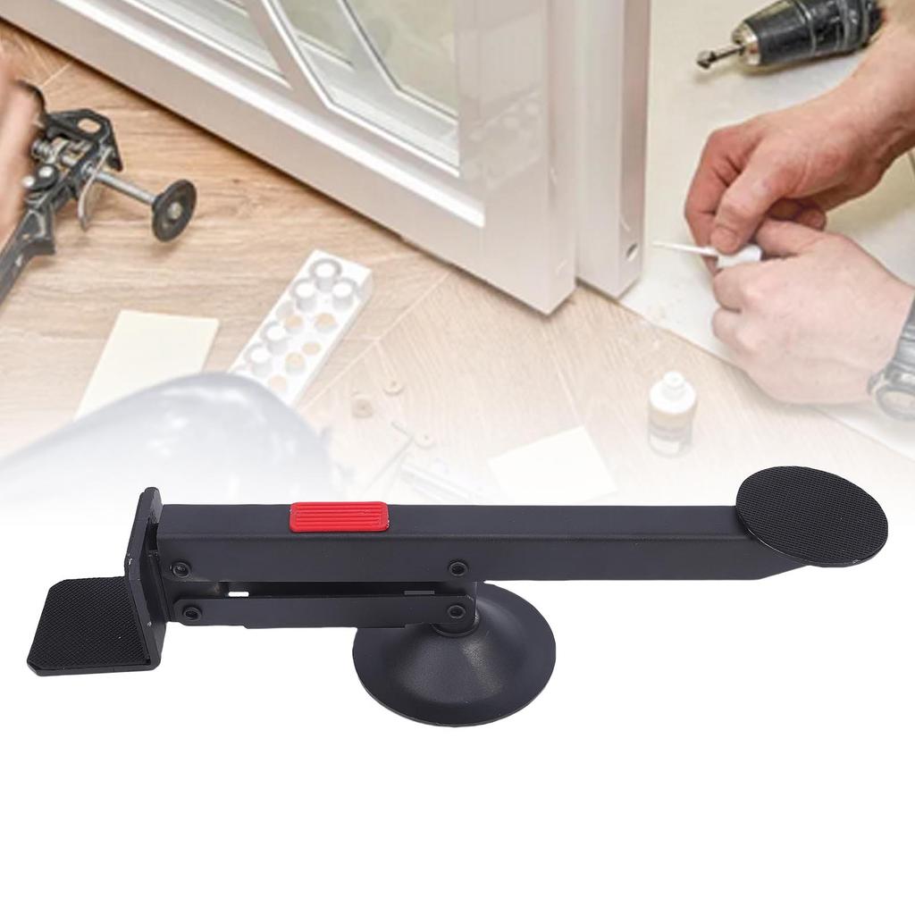   Type Door and Board Lifter 360 Degree Rotating Foot Operated Door Support Adjuster for Wooden Door Installation