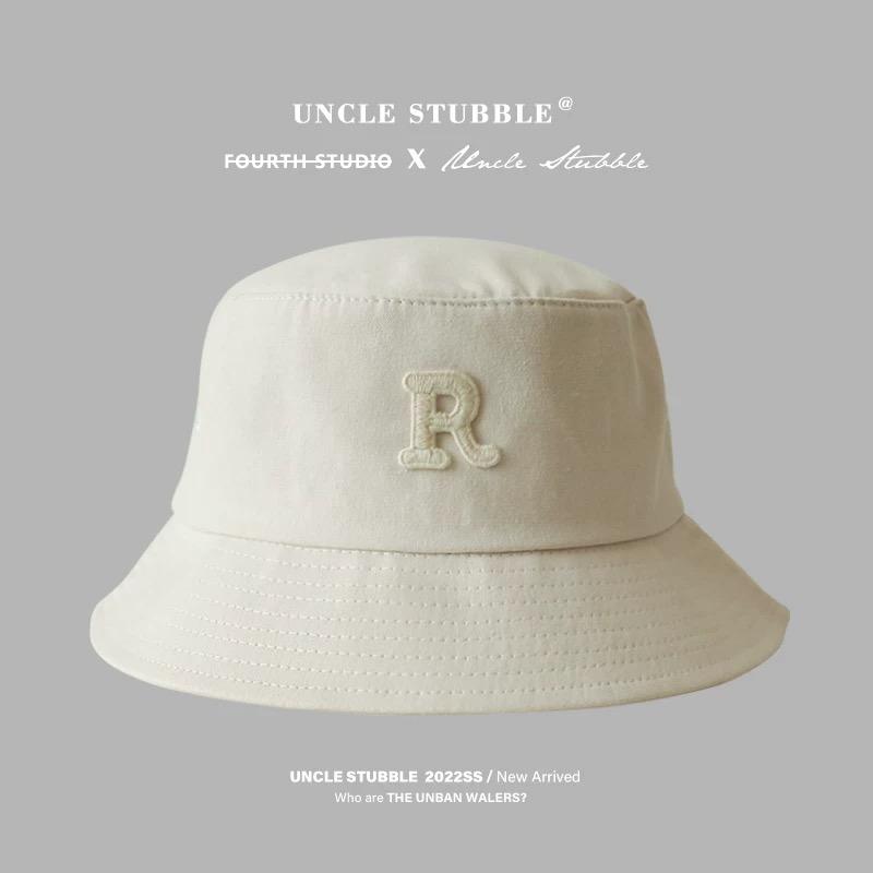 Men Big Head 63Cm Bucket Hats For Women Large Size Bob Four Seasons Cotton Fisherman Hat Letter Outdoors  Sun Hat  Xl