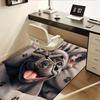 Mops Büro Teppich Weich Polyester Eingangsteppich Waschbar Rutschfest Maschinenwaschbar Innen Teppich Li