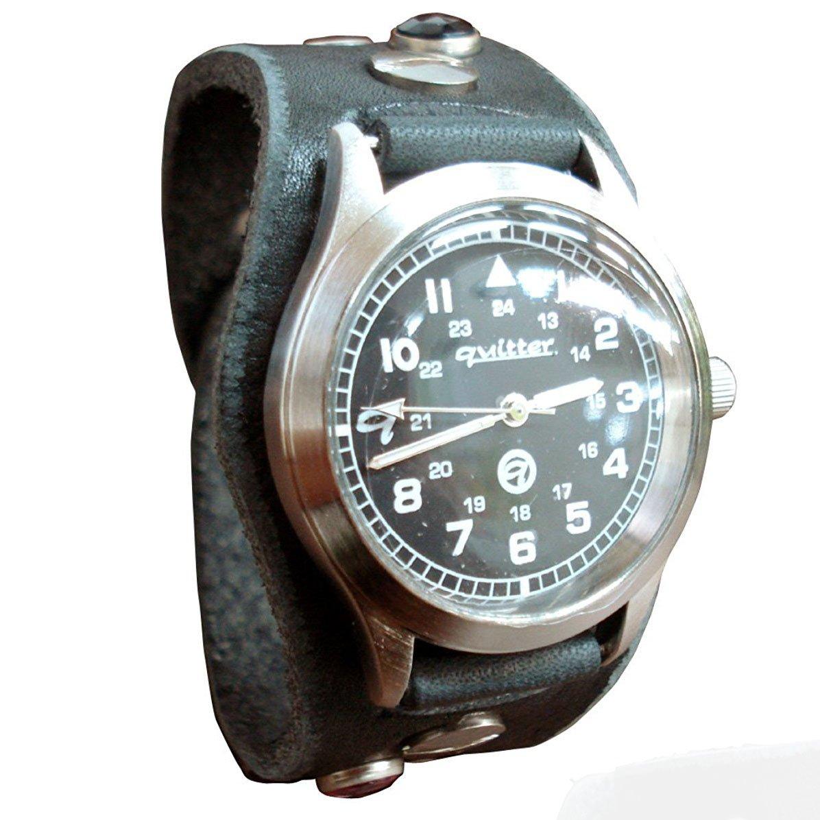 

Quitter Men s Watch, Black, Wrist Circumference 16-18cm, Band Width 2.5cm