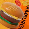 Hamburger Wooden Simulation Sandwich Set Food Assembly Paired With Children Toys