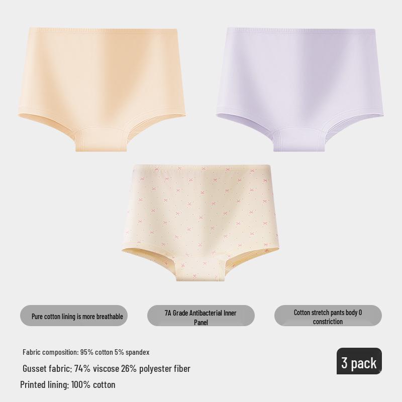 

Girls Cotton Boxer Briefs: All-Season Modal Shorts for Children and Toddlers 110: Weight 30-36 lbs, Height 105-115 cm