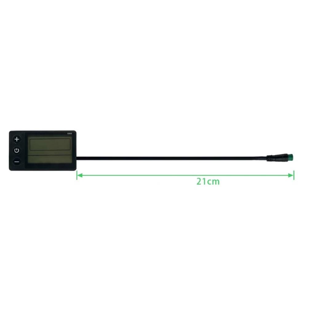24V 36V 48V Electric Bike S866 LCD Display Meter Control Panel With Waterproof/SM Plug E-bike Parts