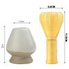 Reusable Resin Matcha Whisk with Chasen Stand, 100-Stand, Includes Chasen Stand