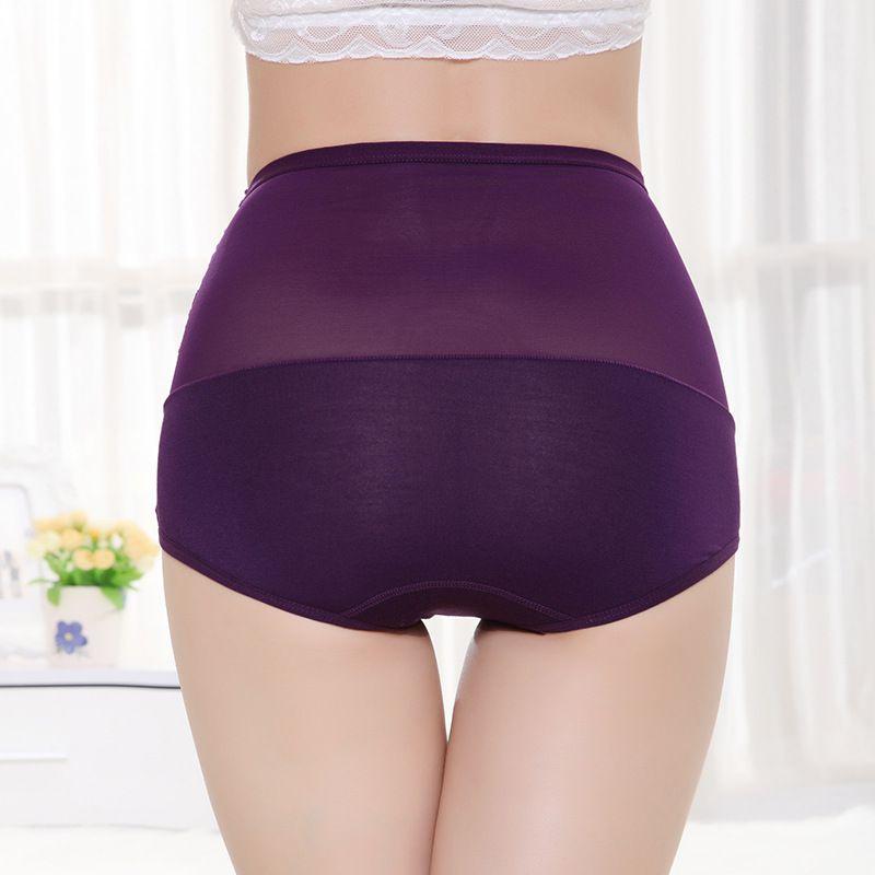 Women Lace High Waist Seamless Underwear Panties Knickers Lingeries Briefs L2xl