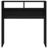 Console Table Black Oak Look 78 x 30 x 80 cm