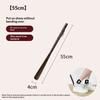Wooden Long Shoe Horn with Long Handle, No Bend Shoe Wearing Aid for Pregnant Seniors, Convenient Boot Shoe Remover