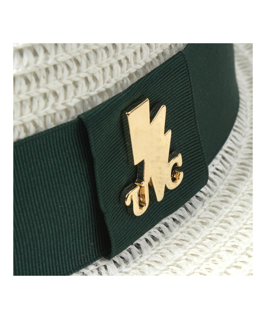 Yunibeosyeolkemiseuteuli Green Line Summer White Fedora Summer Fedora