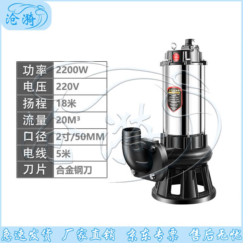 Cangyi Submersible Industrial Sewage & Cutting Pump