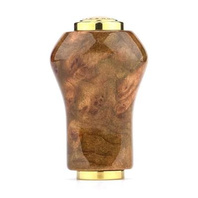 Gomexus Holzgriffknauf, 22mm Ersatzknauf für Shimano und Daiwa CQ BFS Vanquish Airity Spinnrollen, Baitcasting-Rollen und Doppelkurbelrollen,