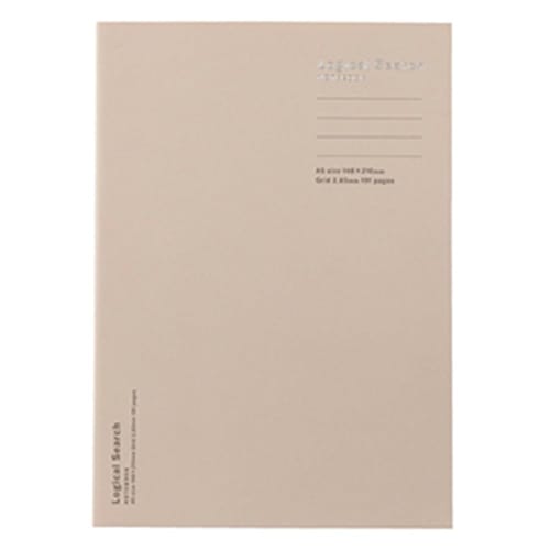 Nakabayashi Logical Search Note / A5 / 191 Pages / Grid / Ivory NA511-191H-IV
