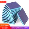 100*120*12MM Sanding Sponges Sanding Block Flexible and Wet 60-320 Grit for Wood Drywall Crafts, Metal Paint Auto Potter