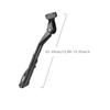 Side Kick Stand Foot Brace Aluminium Alloy Bike Holder Footrest Adjustable Easy Installation Cycling Equipment