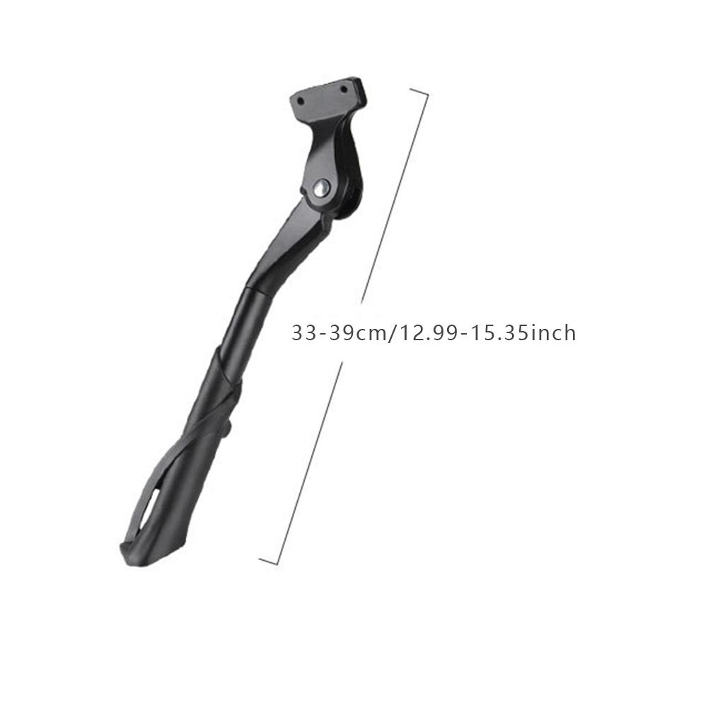 Side Kick Stand Foot Brace Aluminium Alloy Bike Holder Footrest Adjustable Easy Installation Cycling Equipment