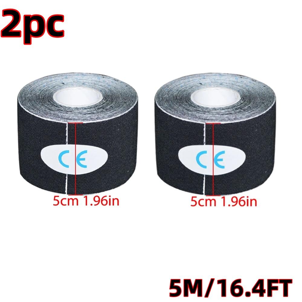 Durable And Safe Sports Kinesio Tape Muscle Kinesiology Elastic Knee Pain Relief Strain Patch Athletic Recovery Stickers Fitness Bandages
