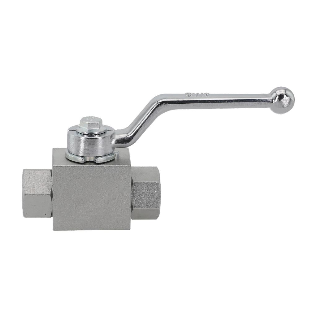 Shut-off Valve Hydraulic Ball Valve Versatile 1pcs 60x20x50mm Carbon Steel Efficient Control Tool For Cutting Off Distributing