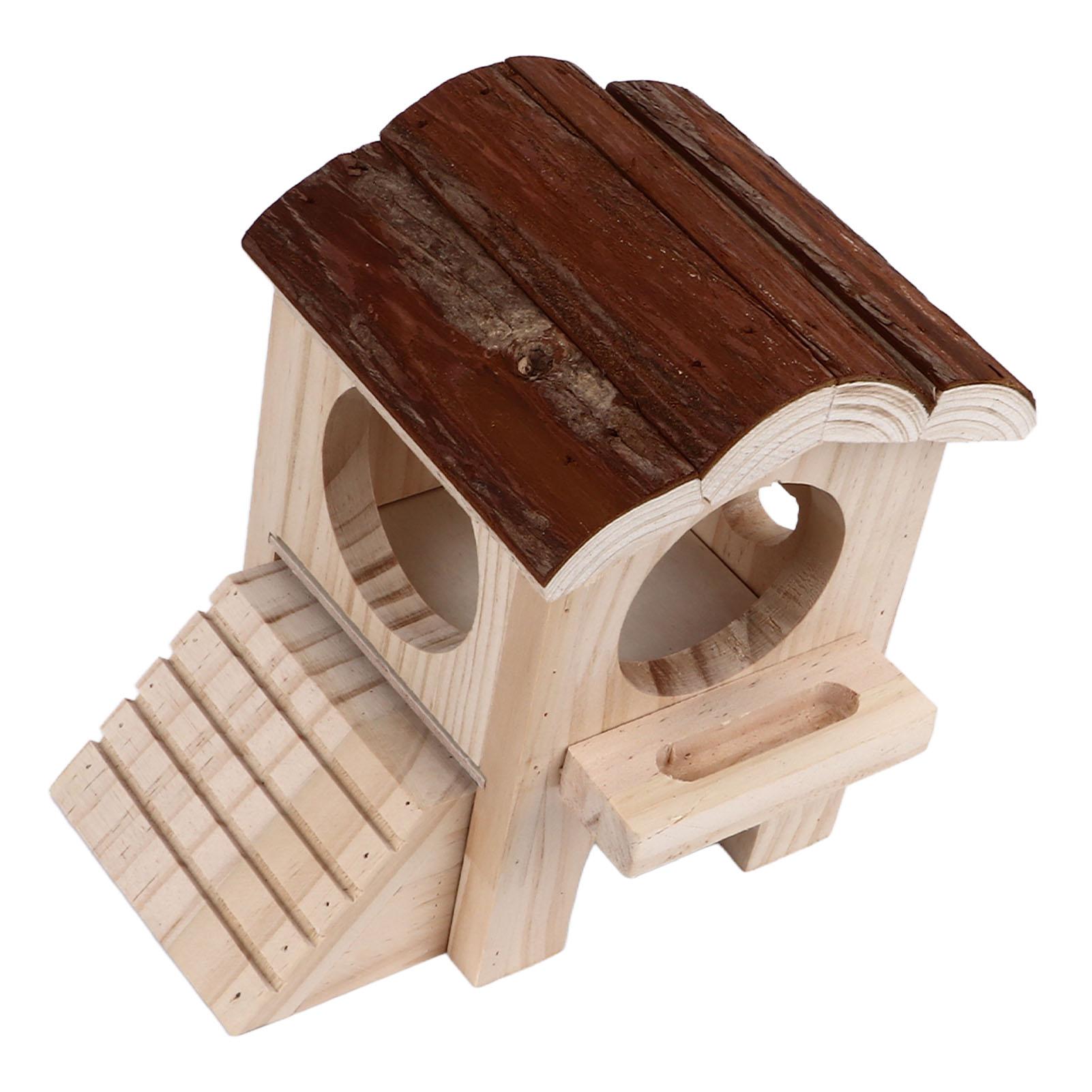 

Hamster Hideout House Cute Warm Large Space Rodent Sleeping House for Guinea Pigs Gerbils Rats Small Animals