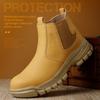 Safety Shoes Men Steel Toe Shoes Work Sneakers Indestructible Shoes Anti-smash Anti-puncture Protective Boots Waterproof Shoes