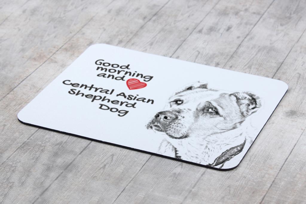 Central Asian Shepherd Dog – Mouse pad with print, personalized dog-themed mouse pad | Art-Dog