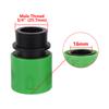 Y-vormige 3-wegklep Kit Tuinirrigatie Kraan 16mm Snelnippel Connector Automatisch Plantenwaterapparaat Verbinding Met Schakelaar