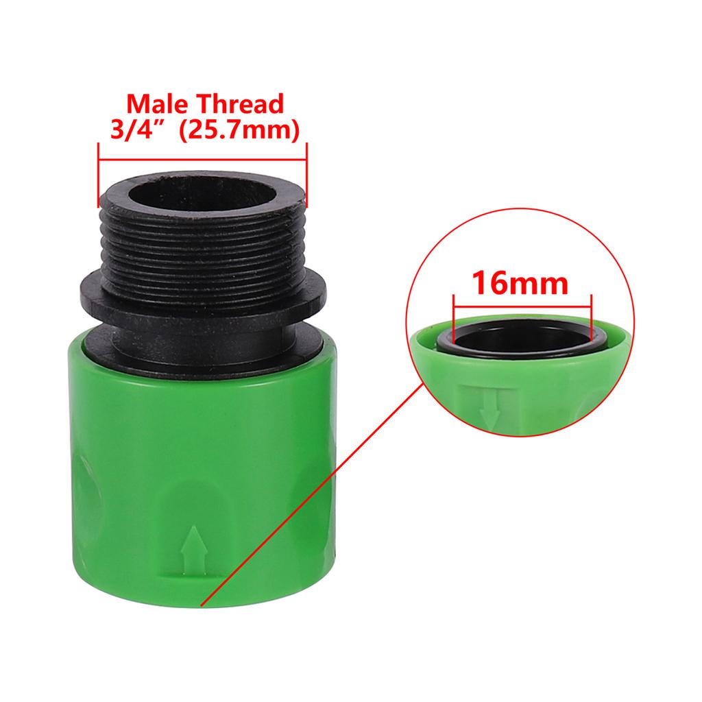 Y-vormige 3-wegklep Kit Tuinirrigatie Kraan 16mm Snelnippel Connector Automatisch Plantenwaterapparaat Verbinding Met Schakelaar