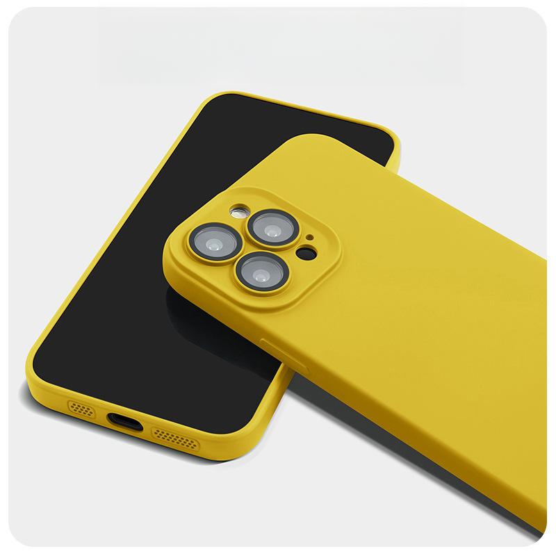 

Жидкая силиконовая пленка для объектива подходит для чехлов для телефонов Apple 14ProMax, IPhone13 противоударные 12 простых защитных чехлов iPhone 12 6.1 inch