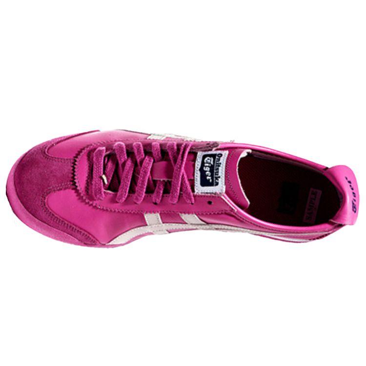 Onitsuka Tiger Mexico 66 Lightweight Comfortable Sneakers Unisex Sneakers Magenta D4J2L-1902