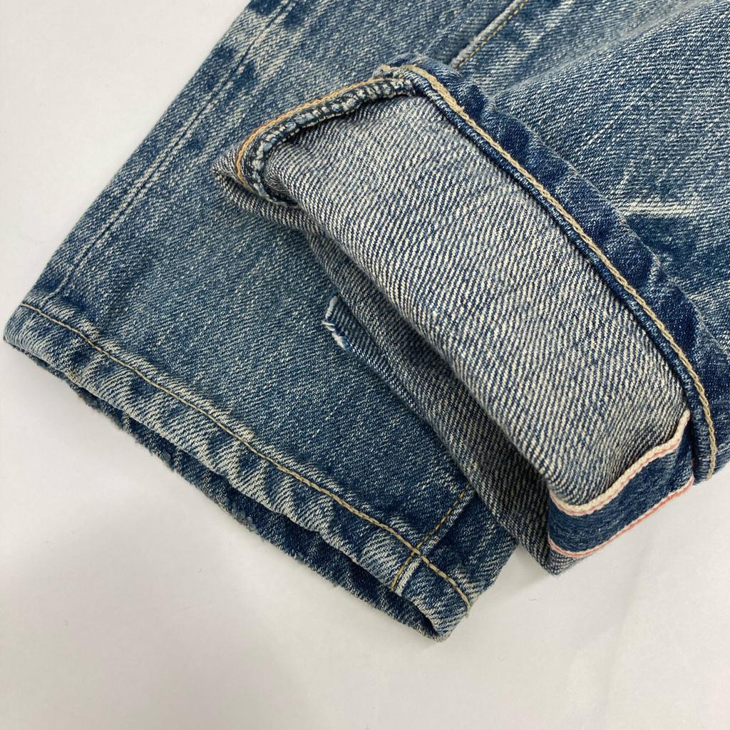 DENHAM Made In Japan, Limited To 300 Bottles, 15 Year Old POINT 5YJ CARROT Fit Denim Bottoms W23L32 Light blueUsed