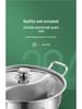 Yin-Yang 304 Stainless Steel Induction Hot Pot Shabu-Shabu Cookware