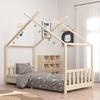 VidaXL Kid's Bed Frames Kid's Cabin Bed Bed Structure for Children Kid's Room Interior House 90x200 Cm 283366