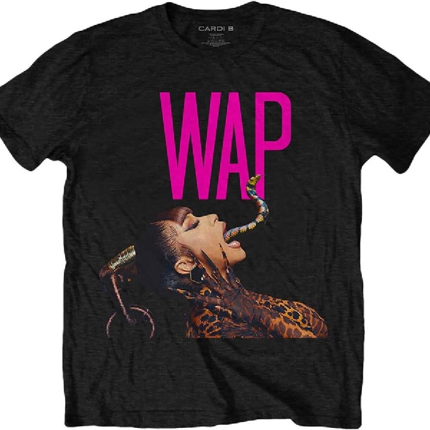 

Cardi B Men s Dripping Snake Slim Fit T-Shirt XX-Large Black S