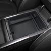 For Hyundai Palisade 2025 2025 2025 Car Storage Box Abs Black Center Console Organizer Tidying Car Interior Accessories