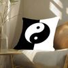 Tai Chi Symbol Pillow Case Fashion Square Pillowcase Bedroom Sofa Room Ins Decoration Leisure