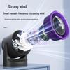 Dormitory Digital Clip Fan: Portable, Low-Noise, Silent Desktop Circulation Fan with Display
