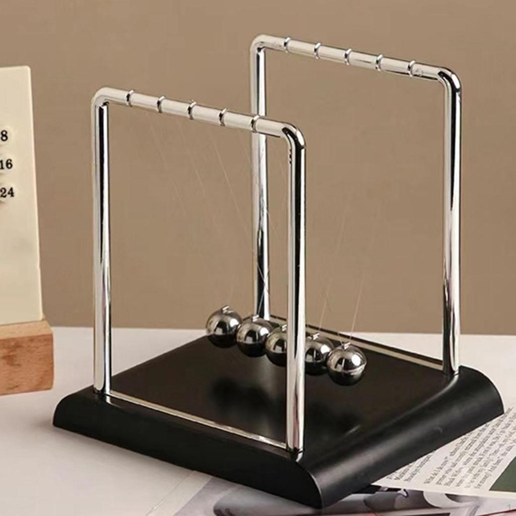 Berceau Pendule Billes Balle d'Équilibre Décoratif Apprentissage de la Physique Mouvement Fantastique Jouets Éducatifs