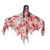 Halloween Hanging Ghost Decoration Long Hair Scary Ghost Haunted House Secret Room Horror Atmosphere Party Props Indoor Outdoor