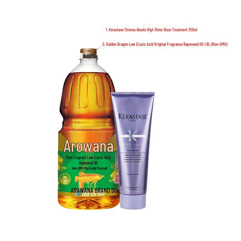 

Kérastase Chroma Absolu Conditioner & Arowana Rapeseed Oil Bundle